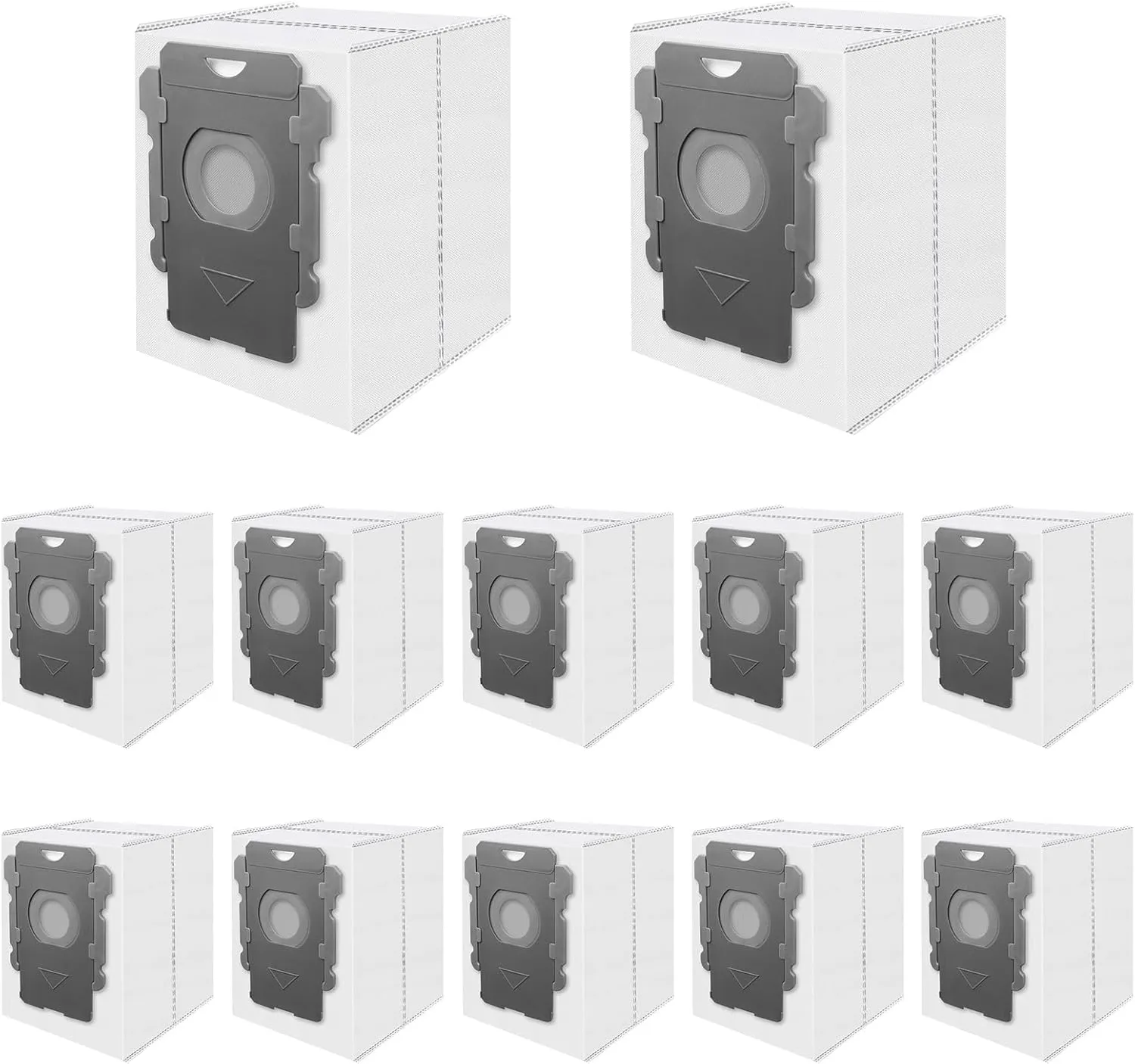 12 Pack Vacuum Bags Replacement for iRobot Roomba i7 , i8 , i3 , i4 , i5 , i6 , i1 , s9 , s9 Plus, Combo j8 , j9 ,10 Max, i, s, j, Essential Series Clean Base Automatic Dirt Disposal Bags