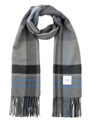 20 colors 100% finest cashmere plaid stole ladies large thick B0114B