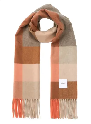 20 colors 100% finest cashmere plaid stole ladies large thick B0114B