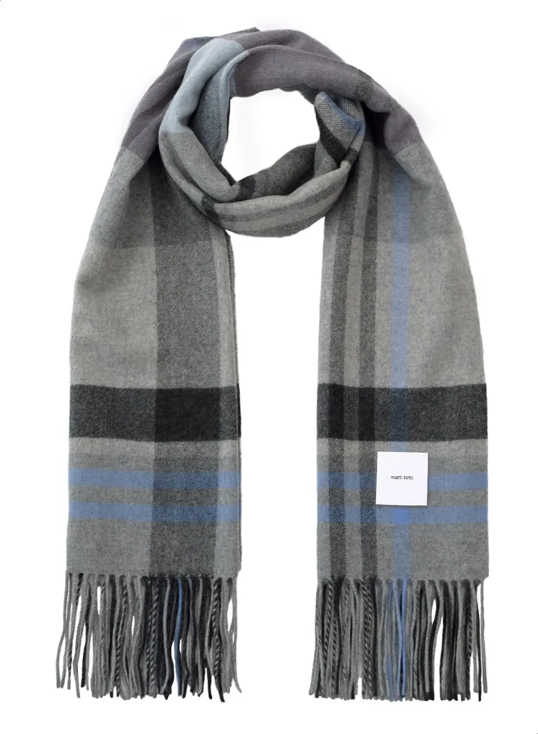 20 colors 100% finest cashmere plaid stole ladies large thick B0114B