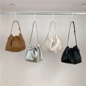 2025 Designer Bags Women Handbag Shoulder Solid Color Fashion Soft Pu Leather large capacity zipper tote bag