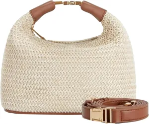 2025 Summer Straw Bag for Women Straw Woven Crossbody Purse Handmade Tote Bag Beach Handbag Raffia Woven Shoulder Clutch