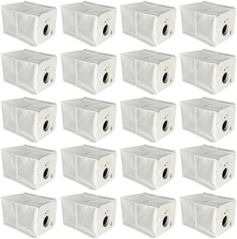 20Pcs Replacement Dust Bag，Compatible For SamSung,Compatible For Bespoke，Jet VCA-ADB95B 220W Vacuum Clean Station Garbage Bag Household Cleaning