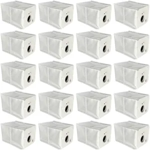 20Pcs Replacement Dust Bag，Compatible For SamSung,Compatible For Bespoke，Jet VCA-ADB95B 220W Vacuum Clean Station Garbage Bag Household Cleaning