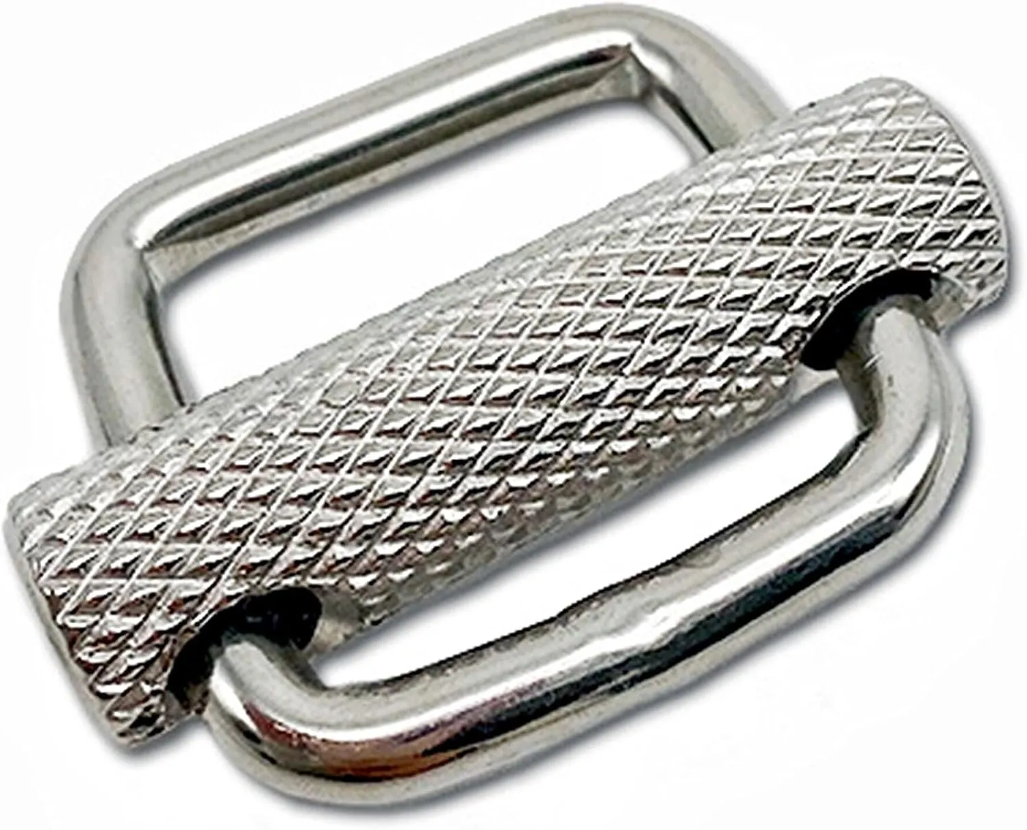 2Pack Stainless Steel 316 Slider adjustable Lock Buckles, Replacement for Belt backpack strap adjuster replacement