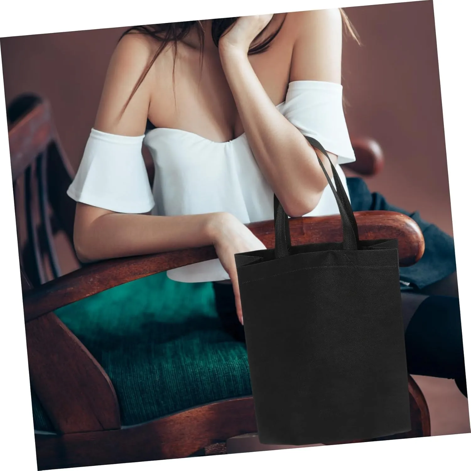 30pcs Non Woven Tote Bag Travel Handbag The Tote Bag Handbags Bag All Tote Bags Handles Bags