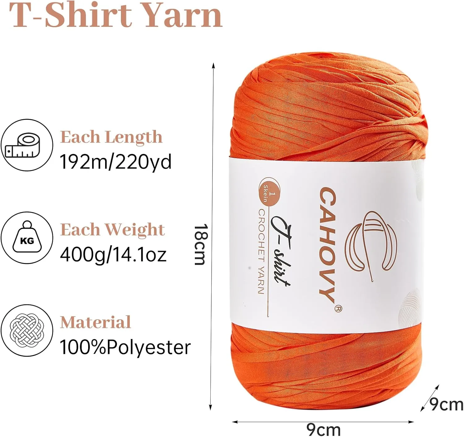 400g T-Shirt Yarn Crochet Yarn for Beginner Crochet Bags/Basket/Coaster,400G/110yds High Elastic Polyester Thick Tshirt Red&Purple