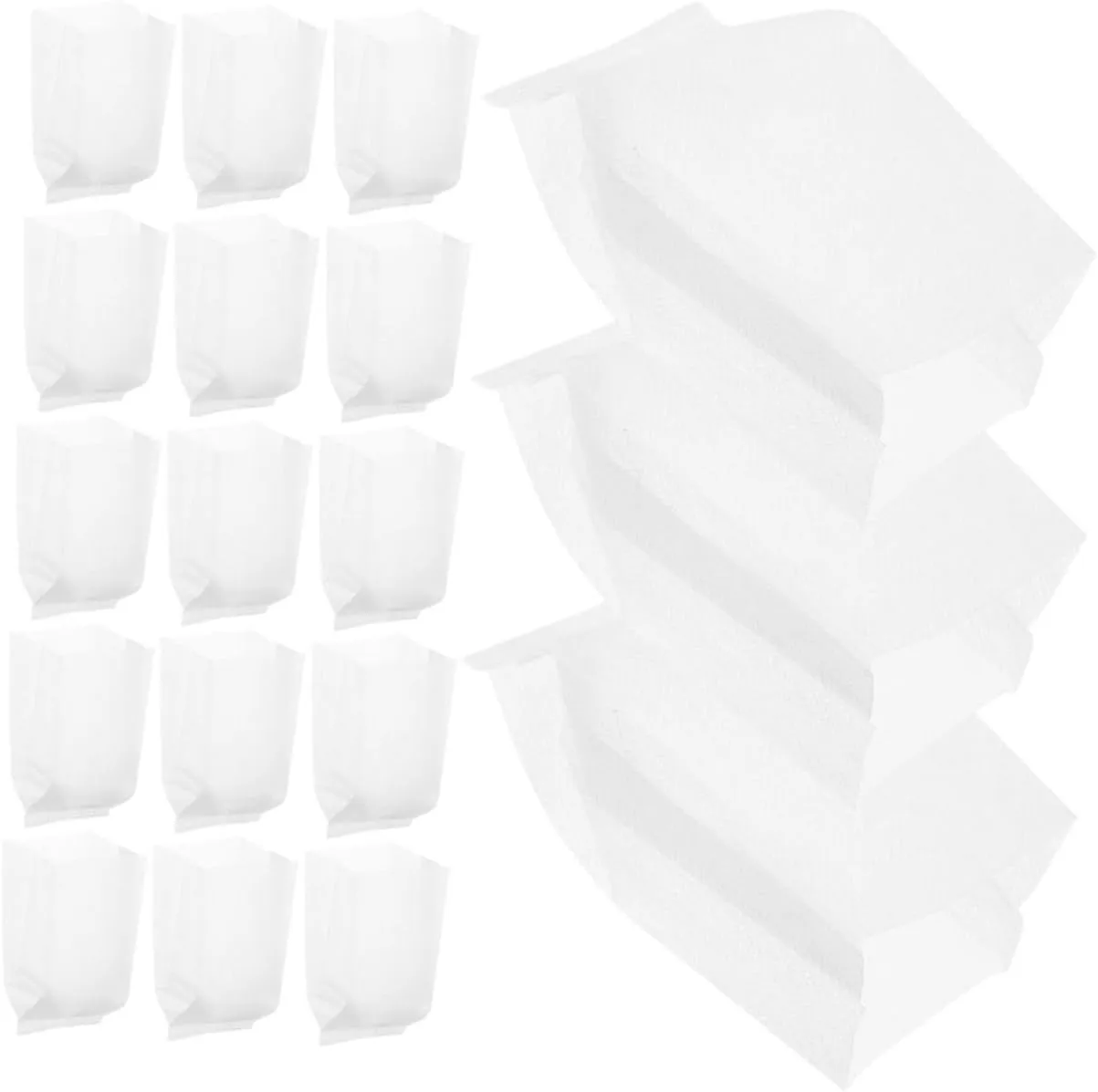 4sets Mushroom Growing Bags Plant Growing Bags Excellent Drainage Air Permeability for Use 100pcs*4