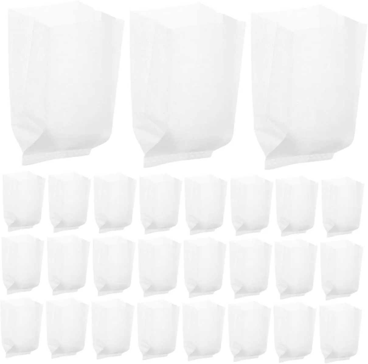 4sets Mushroom Growing Bags Plant Growing Bags Excellent Drainage Air Permeability for Use 100pcs*4
