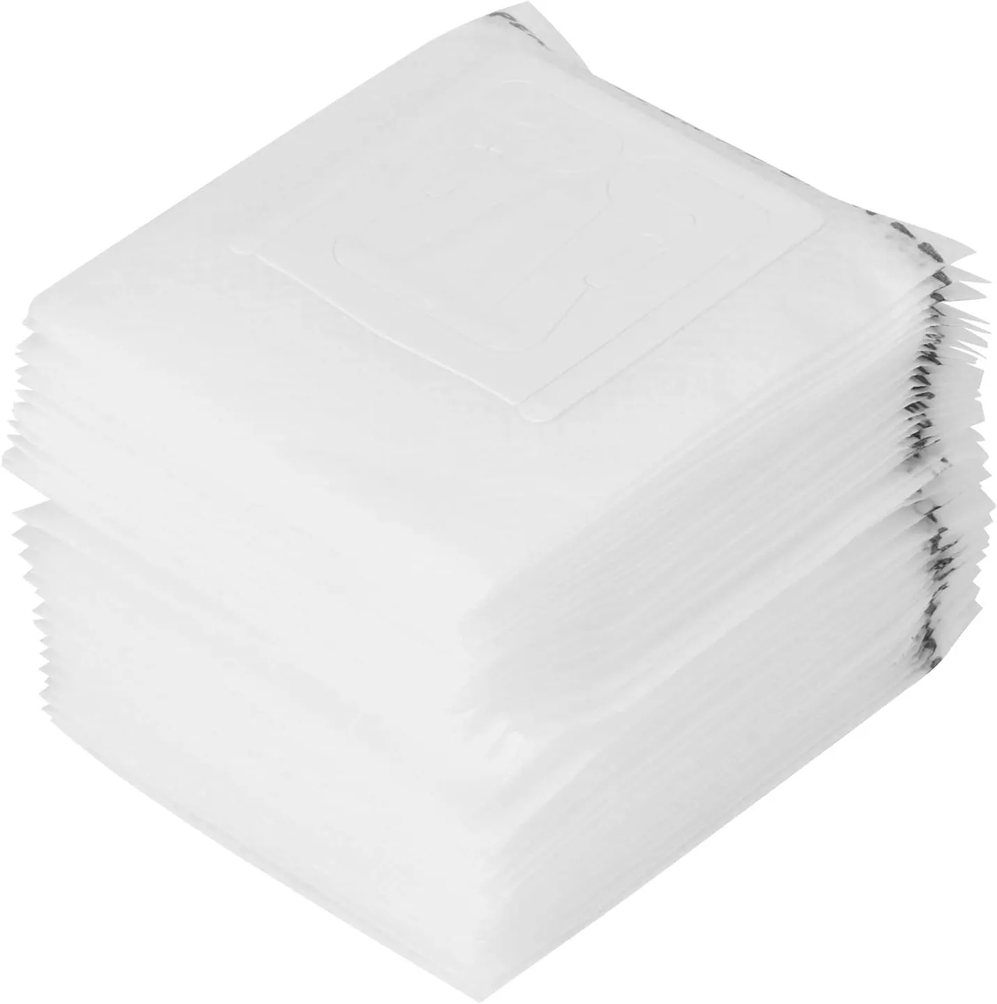 50Pcs Disposable Hanging Ear Drip Coffee Filter Bag Portable White Filter Bag for Travel Camping Office Home