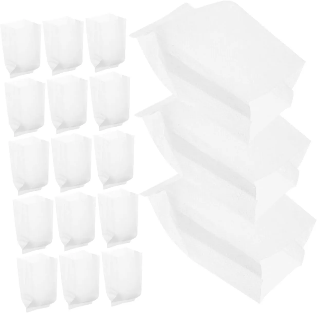 5sets Horticultural Planting Bags Planting-Grow-Bags Fine Drainage Breathable for Healthy Plant Growth 100pcs*5