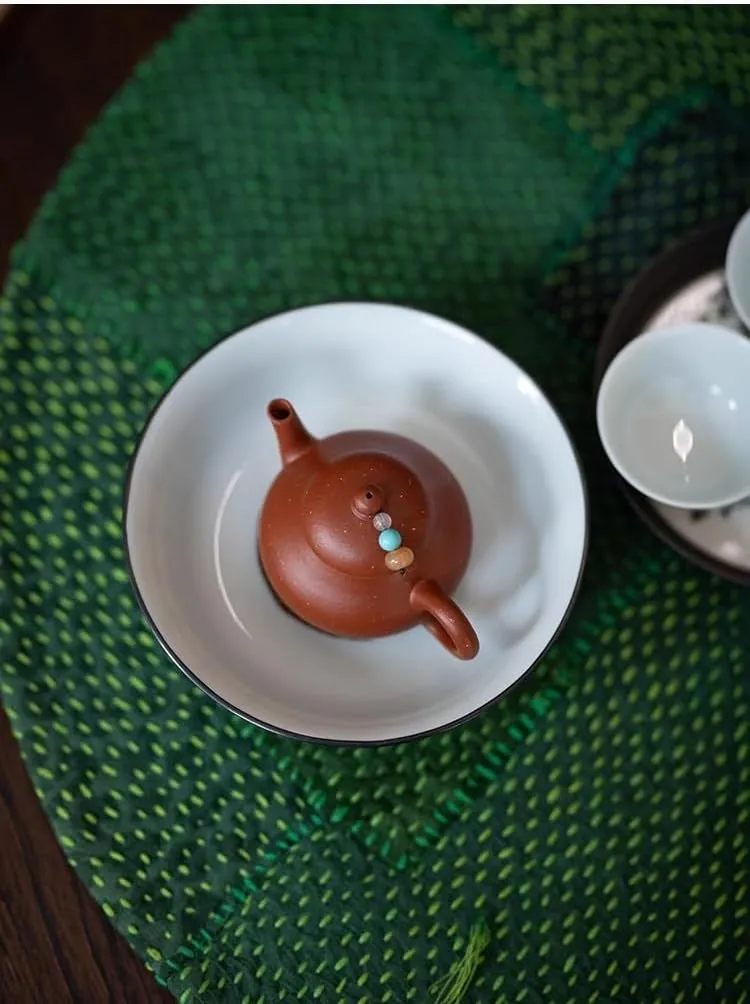 65cc chinese Yixing Handmade Zisha Red Clay Hong Ni teapot "Bian Li" Gongfu Teapot tea pot teaworldsupply bxteashop