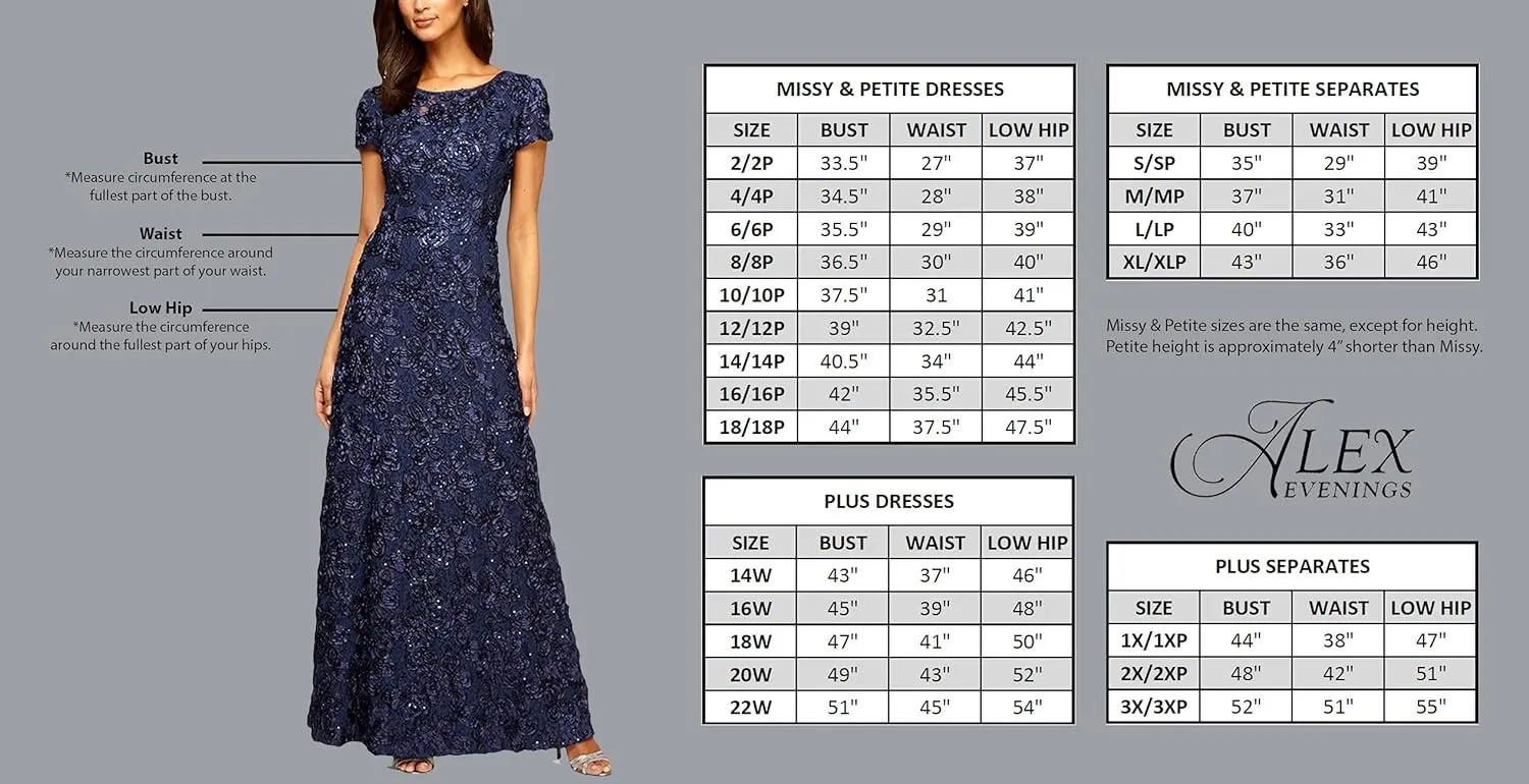 Alex Evenings Women's Short Shift Dress with Embellished Illusion Detail