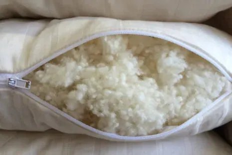 All Natural Wooly Down Bed Pillow by Holy Lamb Organics