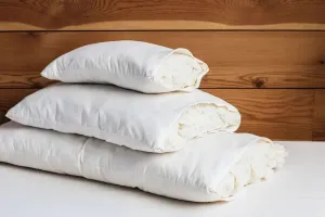 All Natural Wooly Down Bed Pillow by Holy Lamb Organics