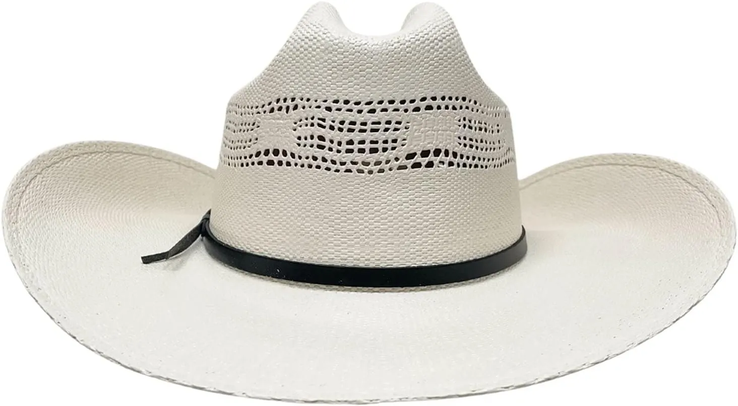 American Hat Makers Straw Sun Hat for Men — Outdoor Hats — Beach Straw Hats