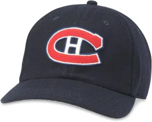 AMERICAN NEEDLE Archive Legend National Hockey League NHL Team Adjustable Buckle Strap Dad Hat