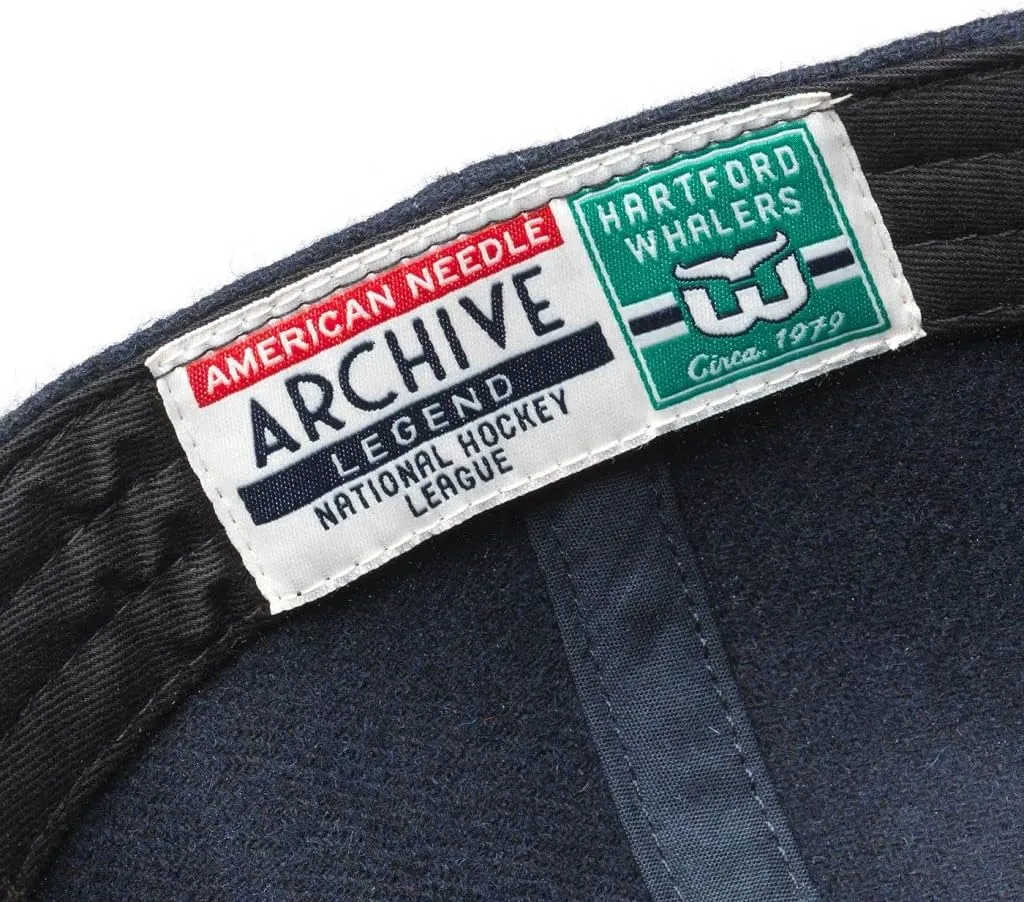 AMERICAN NEEDLE Archive Legend National Hockey League NHL Team Adjustable Buckle Strap Dad Hat