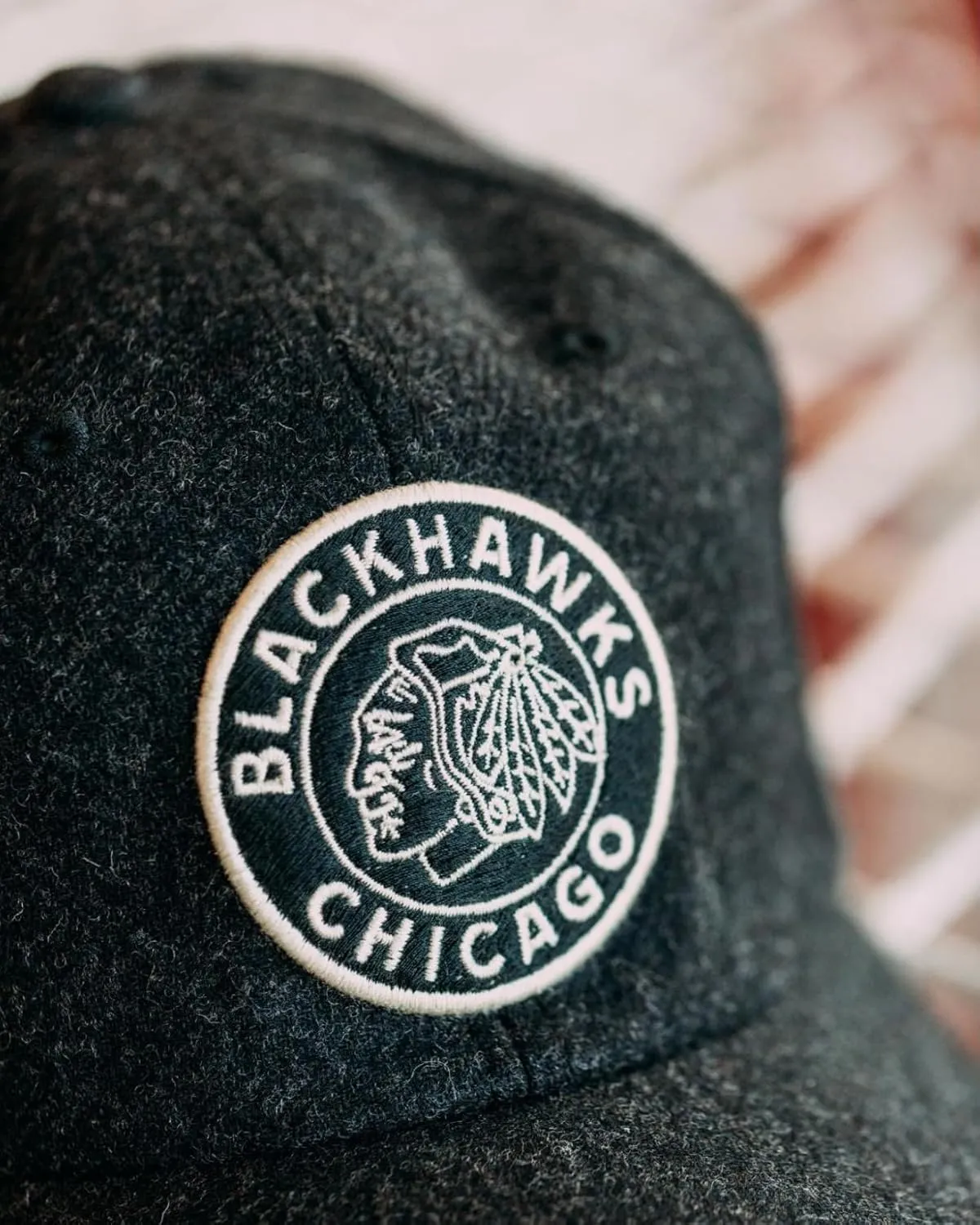AMERICAN NEEDLE Archive Legend National Hockey League NHL Team Adjustable Buckle Strap Dad Hat