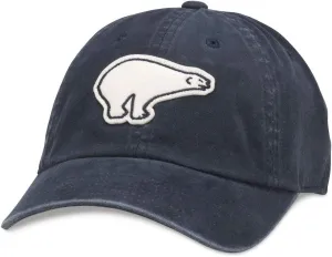AMERICAN NEEDLE Cervezeria Polar Bear Baseball Hat, Vintage Cuban League (44740A-CPL) Navy