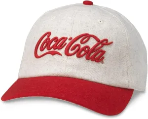 AMERICAN NEEDLE Coke Coca Cola Unisex Adjustable Buckle Strap Baseball Hat