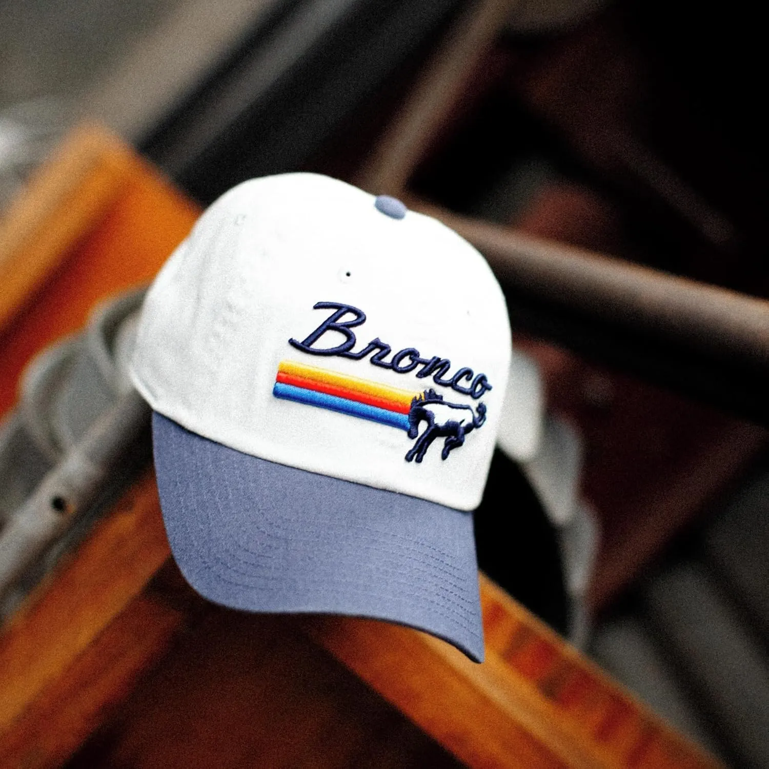 AMERICAN NEEDLE Ford Bronco Unisex Adjustable Buckle Strap Baseball Hat