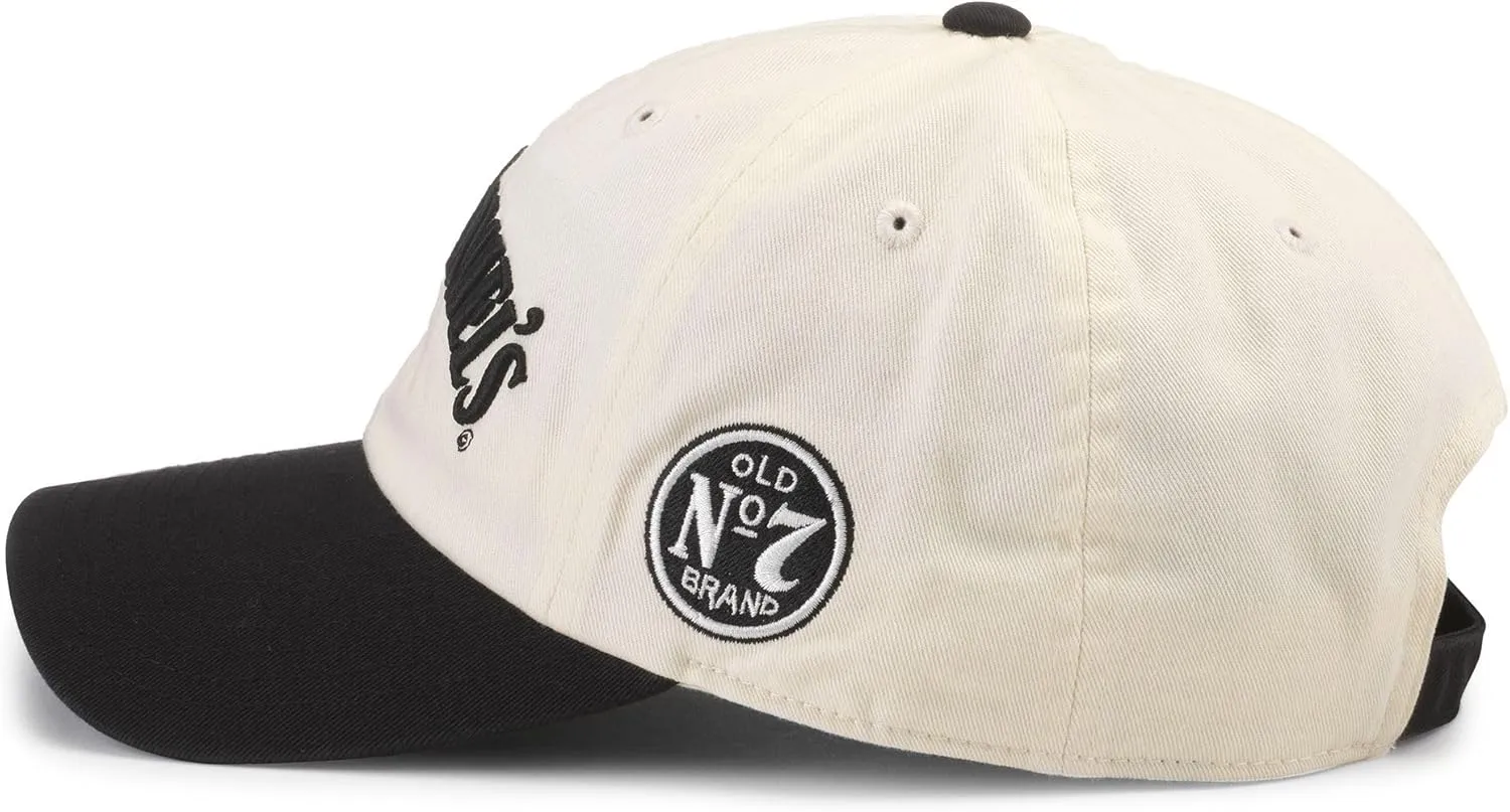 AMERICAN NEEDLE Jack Daniel's Whiskey No. 7 Officially Licensed Merchandise Unisex Adjustable Baseball Hat