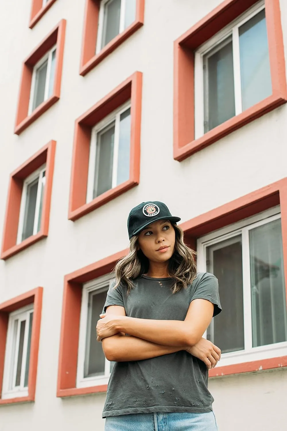 AMERICAN NEEDLE Japanese Central League, Casual Relaxed Fit with Curved Brim, Adjustable Buckle Strap Dad Cap