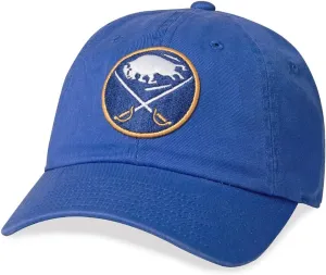 AMERICAN NEEDLE Unisex Blue Line NHL National Hockey League Team Baseball Hat Adjustable Buckle Strap Dad Cap