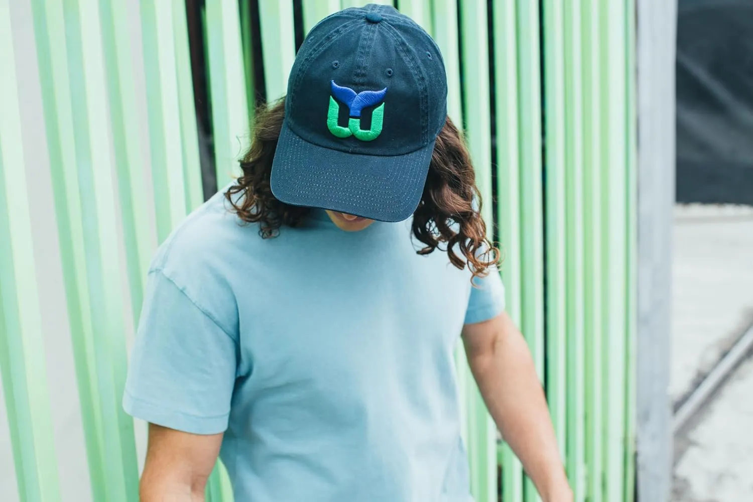 AMERICAN NEEDLE Unisex Blue Line NHL National Hockey League Team Baseball Hat Adjustable Buckle Strap Dad Cap