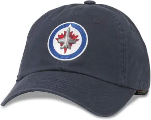 AMERICAN NEEDLE Unisex Blue Line NHL National Hockey League Team Baseball Hat Adjustable Buckle Strap Dad Cap