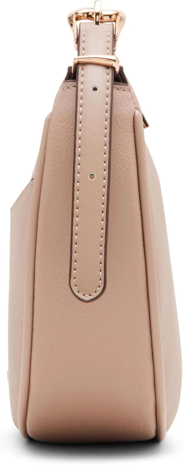 Anne Klein Sculpted Buckle Half Moon Crossbody