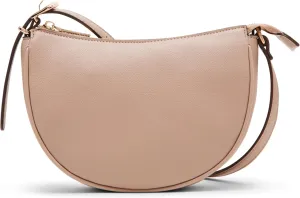Anne Klein Sculpted Buckle Half Moon Crossbody