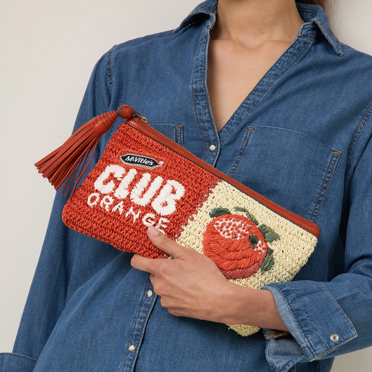 Anya Brands McVitie's Club Orange Pochette