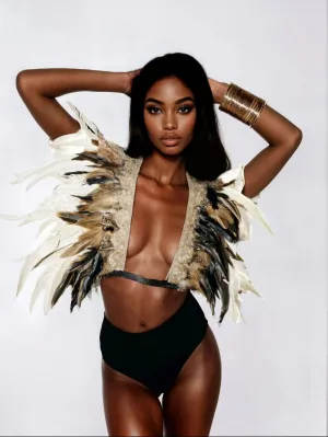 Aria Feather Bralette