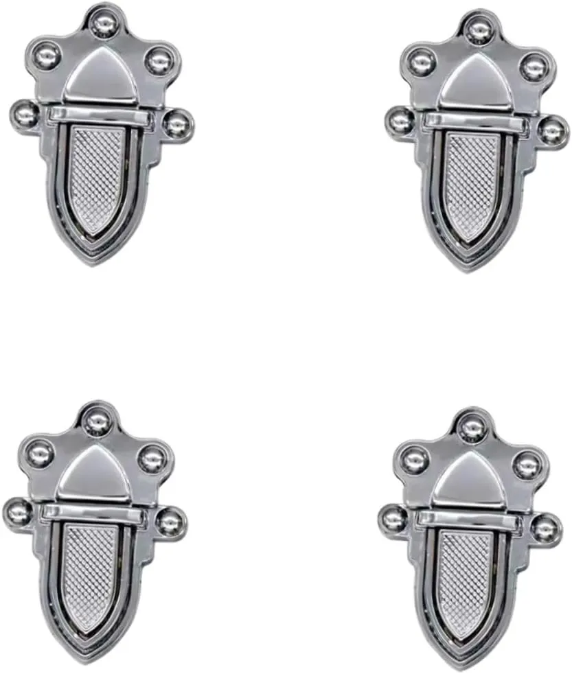 ARTSEWPLY 4Pcs Durable Clutch Press Locks for DIY Handbags Versatile Replacement Bag Lock for Crafting and Bag Closure Smooth Operation and Stylish Accessory