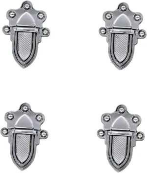 ARTSEWPLY 4Pcs Durable Clutch Press Locks for DIY Handbags Versatile Replacement Bag Lock for Crafting and Bag Closure Smooth Operation and Stylish Accessory