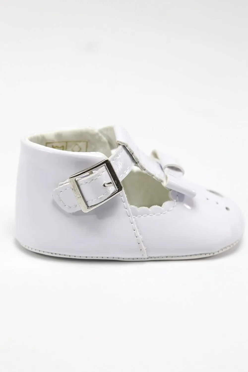 Baby Unisex Patent Mary Jane T-Bar Shoes - Perfect Footwear for Special Occasions