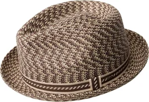 Bailey of Hollywood Men's Mannes Braided Fedora Trilby Hat