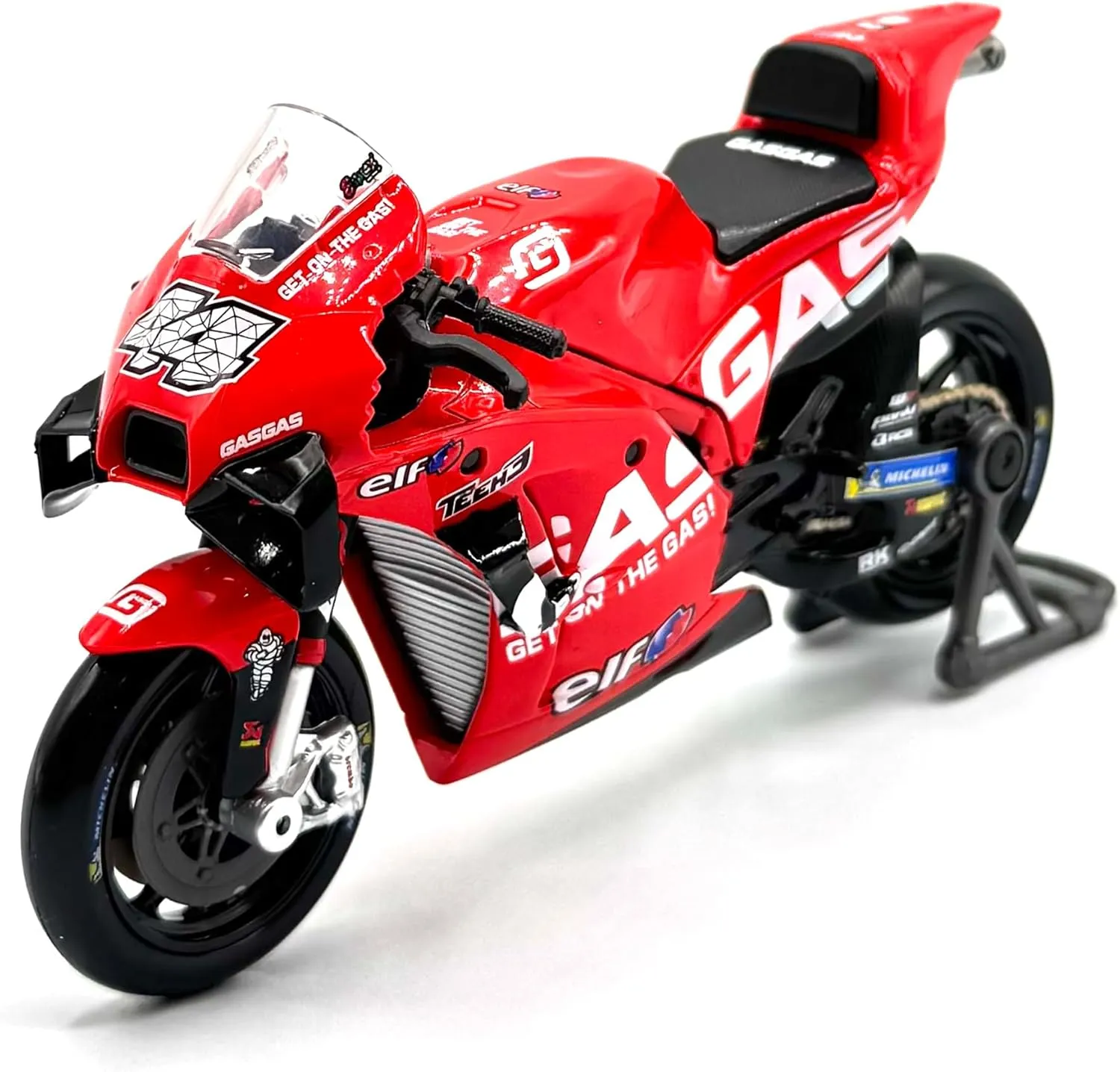Bburago 1/18 Scale 36392 - GasGas RC16 Motorcycle Moto GP - #44 Pol Espargaro