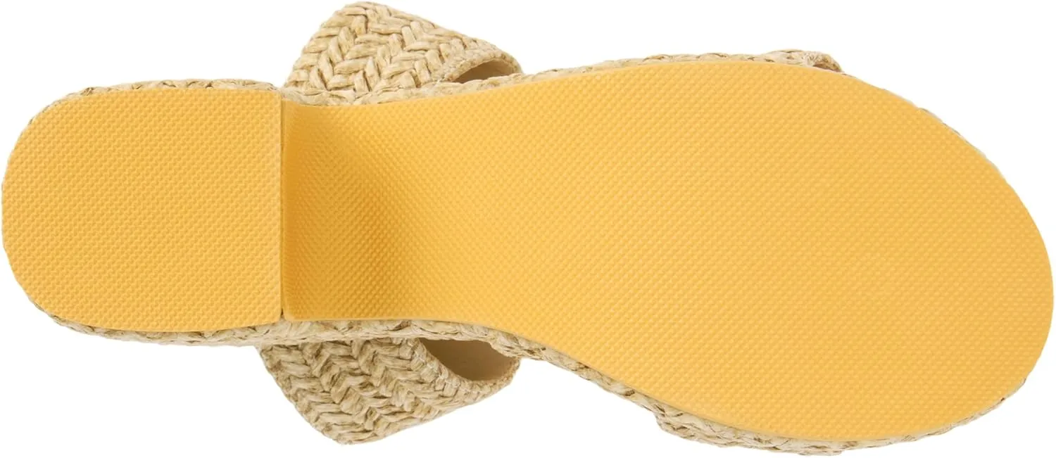 BEACH by Matisse Womens Ocean Ave Platform Block Casual Sandals Casual High Heel 3" & Up - Beige