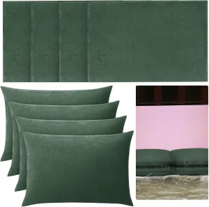 Berlune 8 Pcs Flood Barriers for Home 1ft x 2ft Water Barrier Reusable Absorbent Flood Prevention Barriers Sandless Sandbags Rain Hurricane Flood Barrier for Flooding Door Garage Basement