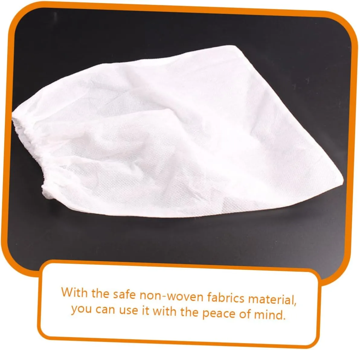 BESTYASH 4sets 3pcs Nail Dust Collector Pouches Replacement Dust Collector Bags for Easy to Install Non Woven Sealed Design for 3pcs*4