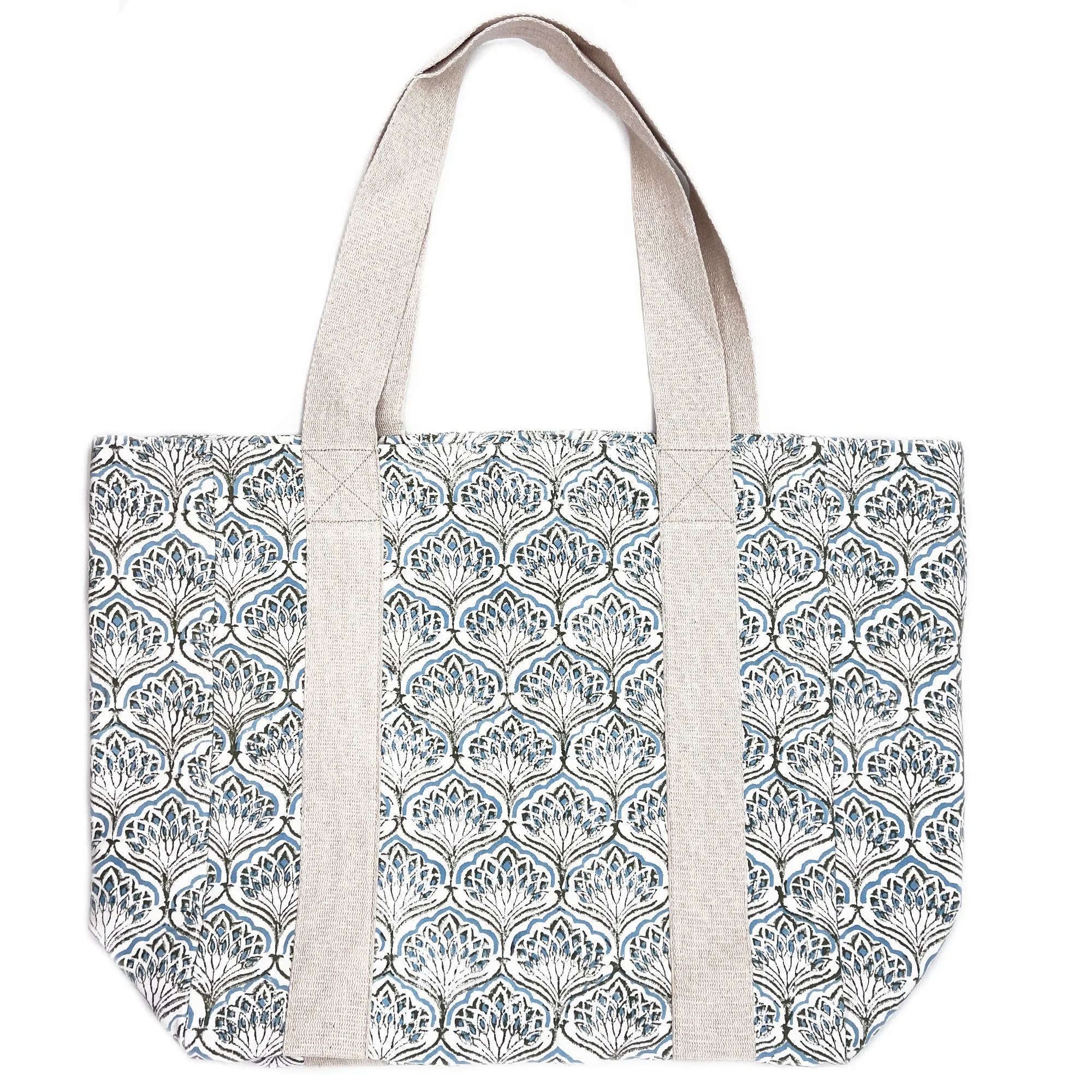 Block Printed Canvas Bag