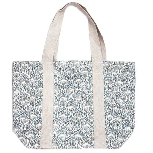 Block Printed Canvas Bag