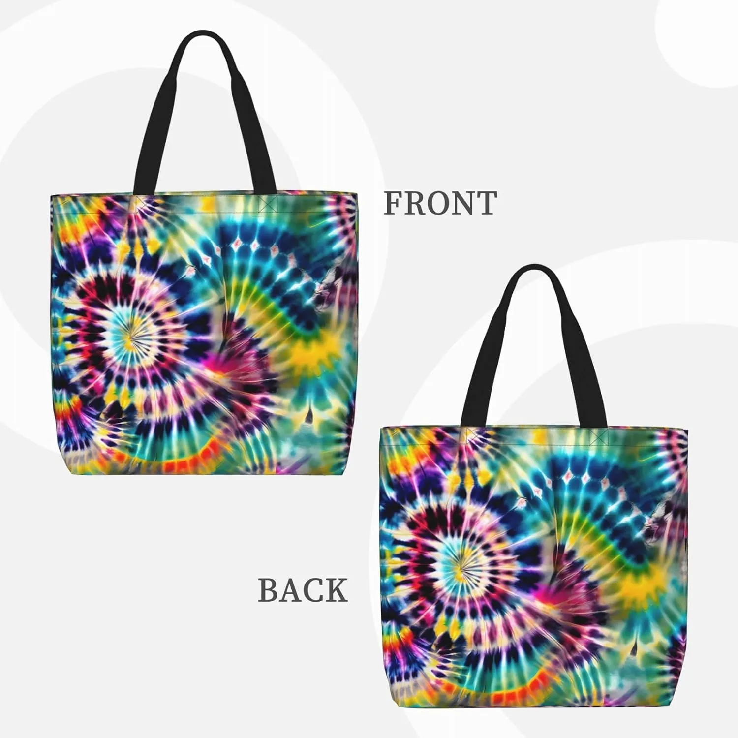 Blue Butterfly Print Fashion Tote Bag,Travel Handbag For Women, Hobo Bags, Work Shoulder Bags Crossbody Bag