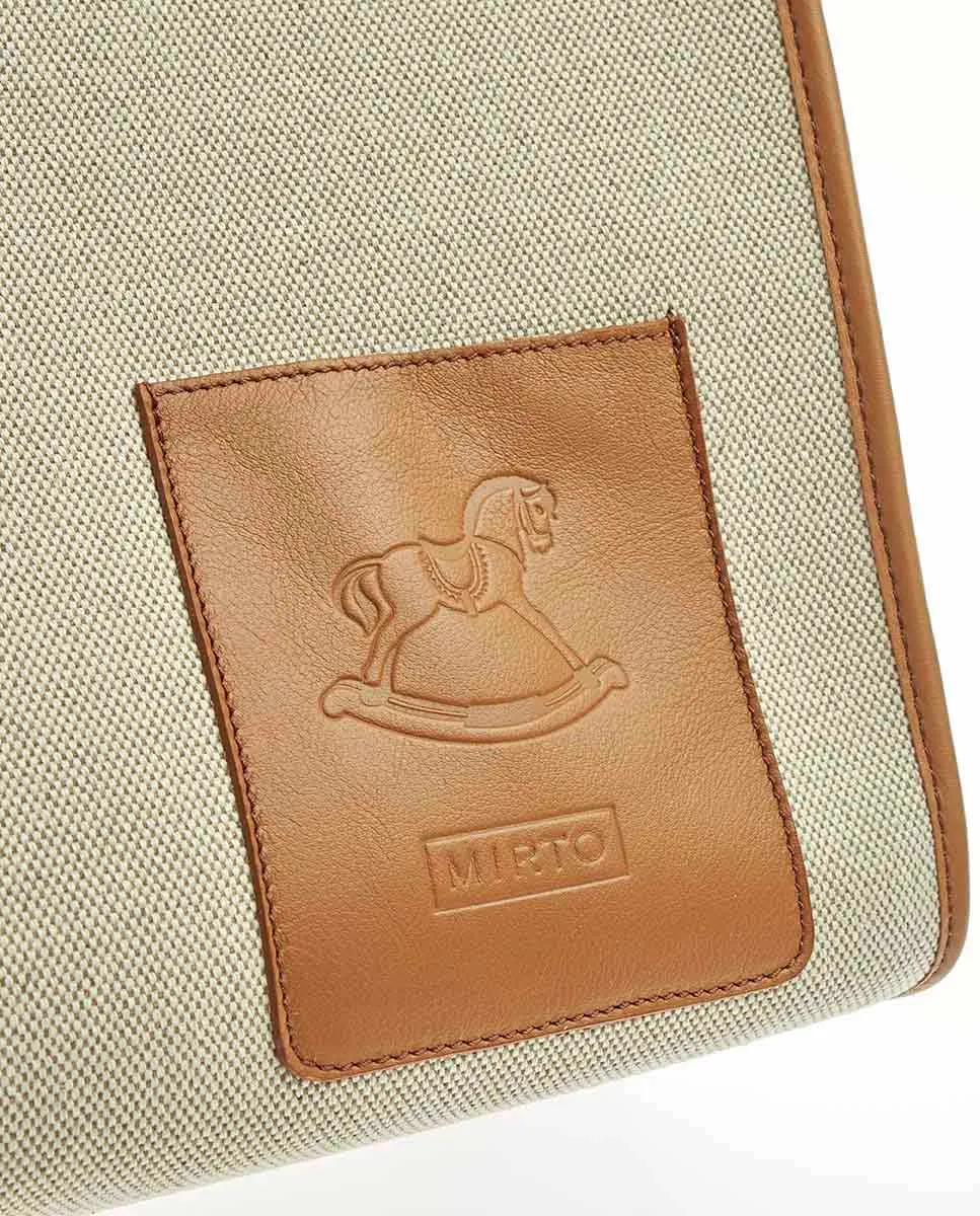 Bolso shopper canvas grande