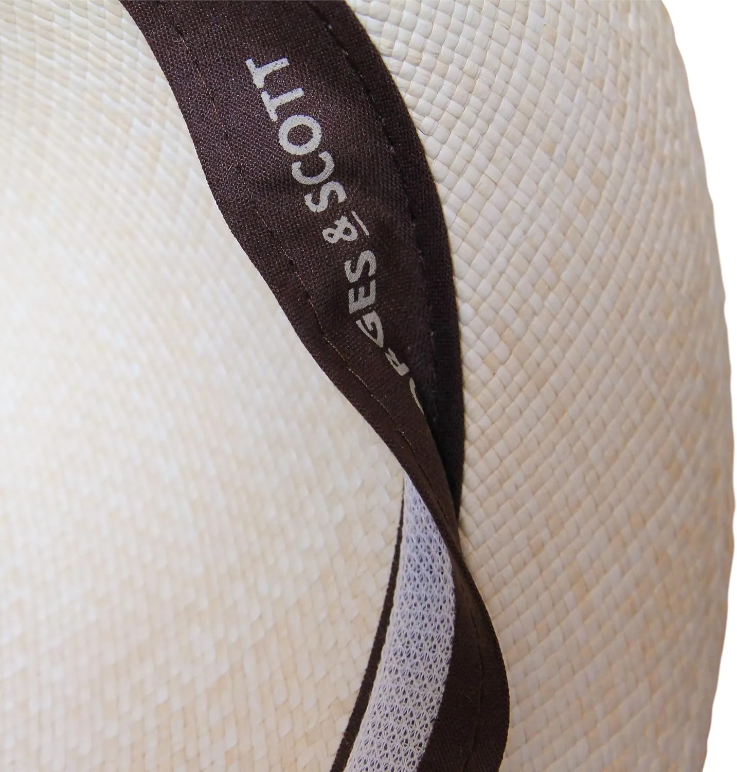 Borges & Scott Signature Range - Premium Fedora Panama Hat - Rollable for Travel