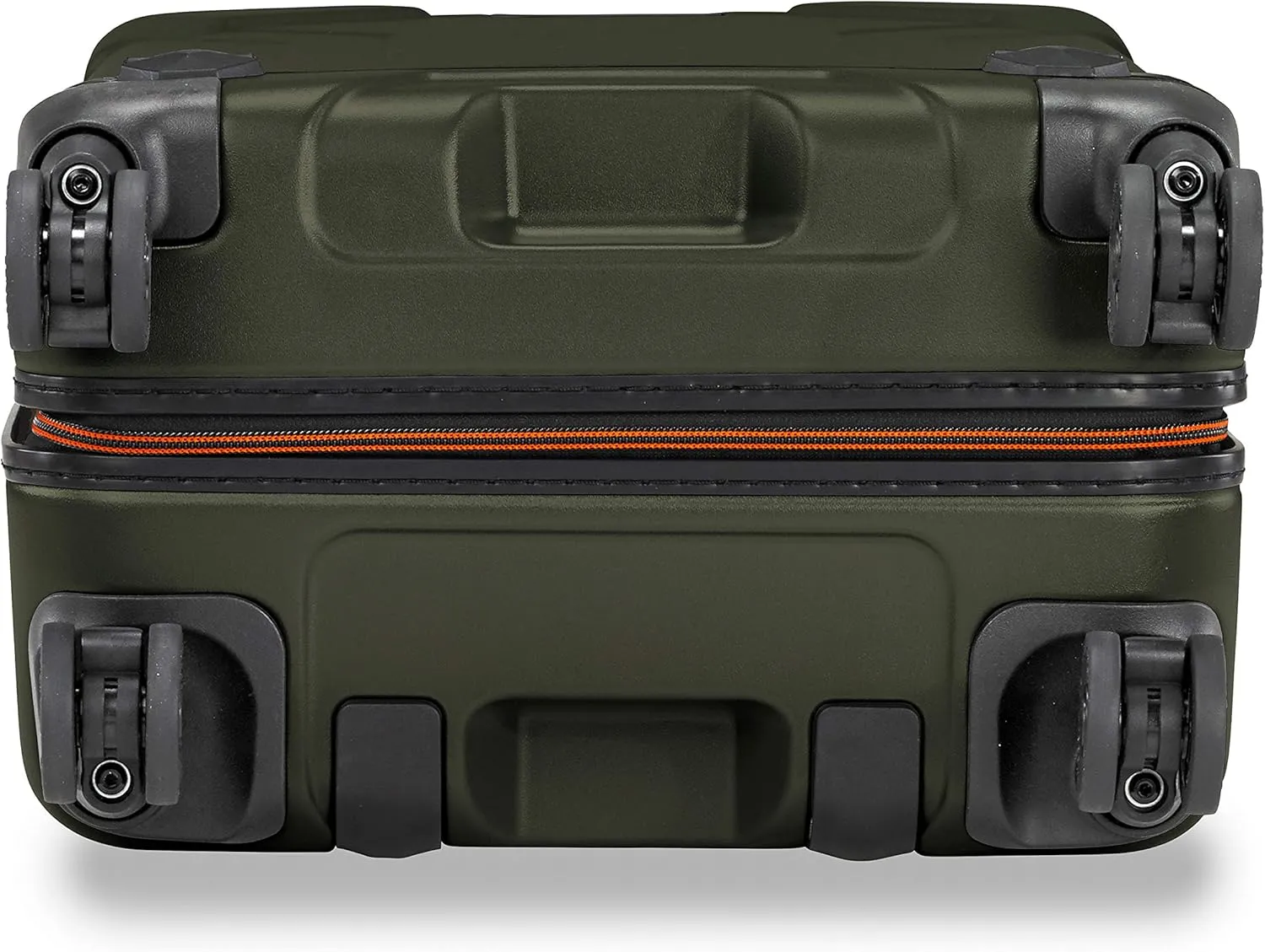Briggs & Riley Torq Hardside Carry On Luggage with Spinner Wheels 22 inch. USB Charging Port, TSA-Friendly Locks, Easy Access Hinged Front Pocket, Green