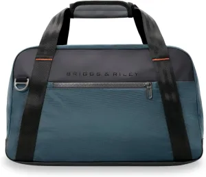 Briggs & Riley Underseat Cabin Bag - Carry On Luggage for Travel, Softside Bag for Men & Women, Self-Repairing Zippers, PVC-Coated Base, Fits up to 15" Laptop - ZDX Collection, Ocean